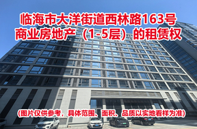 临海市大洋街道西林路163号商业房地产（1-5层）的租赁权
